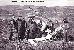 Oran- SDV- 6520-Accident a 10 kms de Dublineau en 1959 